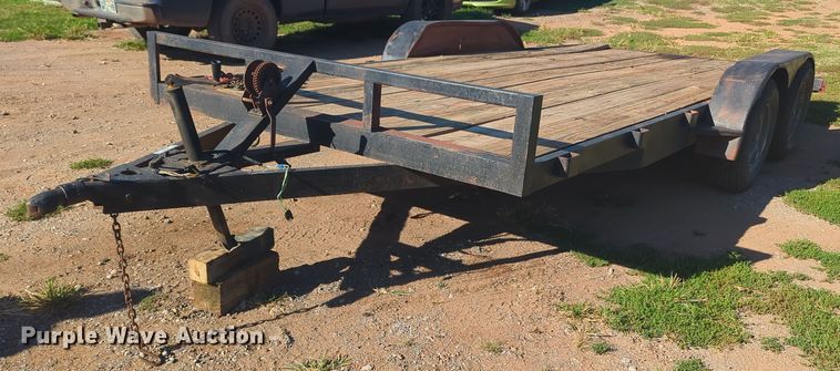 Shop built  utility trailer - MX9408