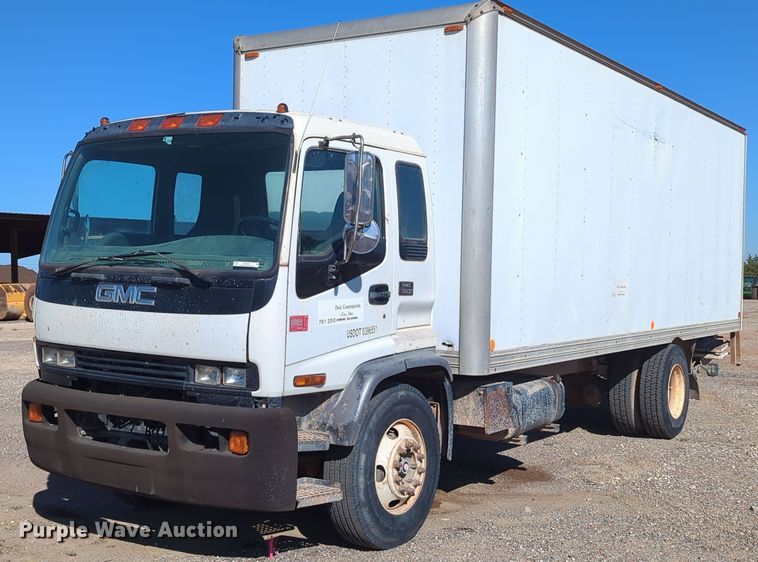 1998 GMC T6500  box truck - MX9482