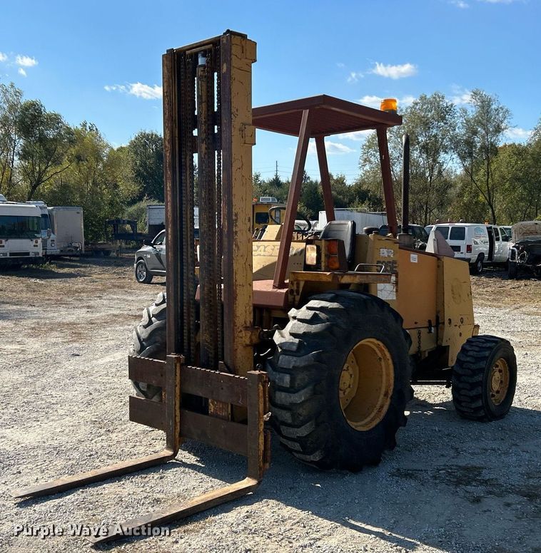 Case Rough Terrain Forklifts For Sale | Purple Wave Auction