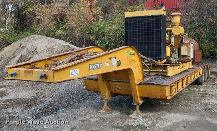 1978 Hyster IR50TL3-T1  flatbed trailer - DI3037