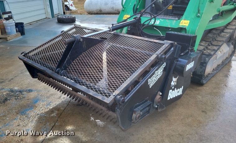 Bobcat  58" W skid steer landscape rake - DK1160