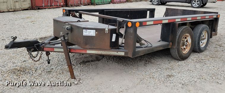 2013 Shop built  equipment trailer - DN4197