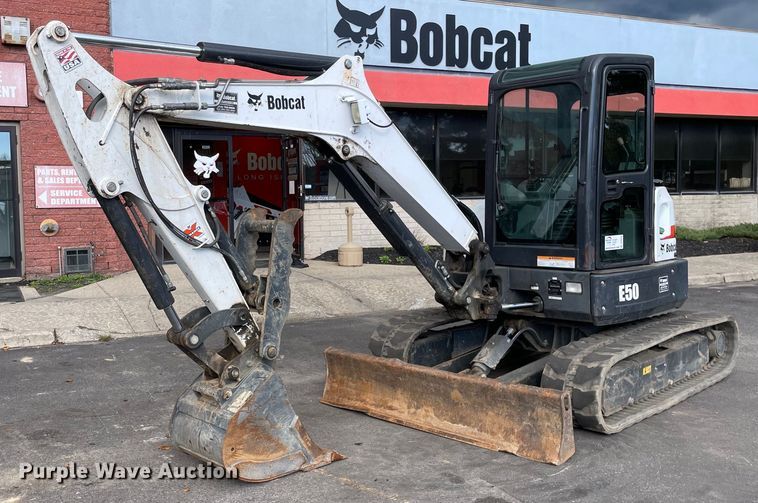 2018 Bobcat E50  mini excavator - DP0076