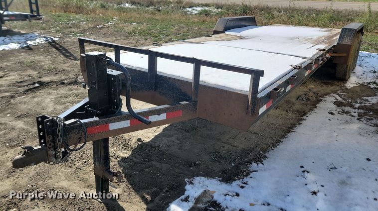 2021 H & W  tilt deck utility trailer - JG9655