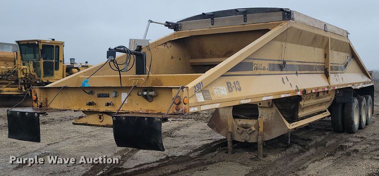 1996 Midland MG40MC3000  bottom dump trailer - JG9689