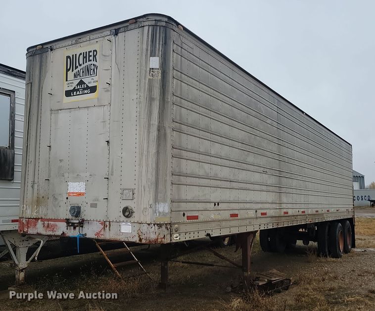 2004 Shop built  dry van trailer - JG9693
