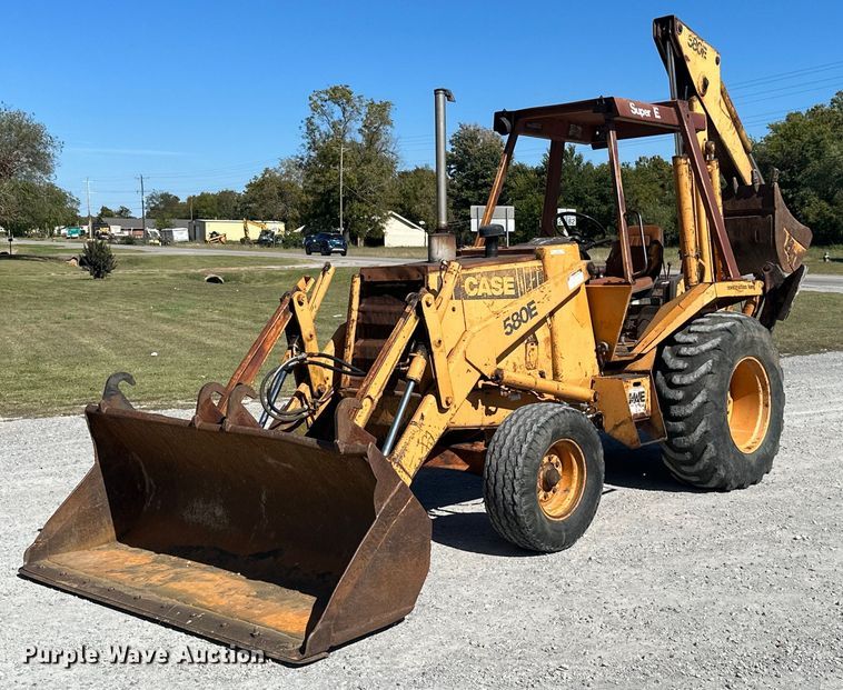 1984 Case 580 Super E  backhoe - KT9255
