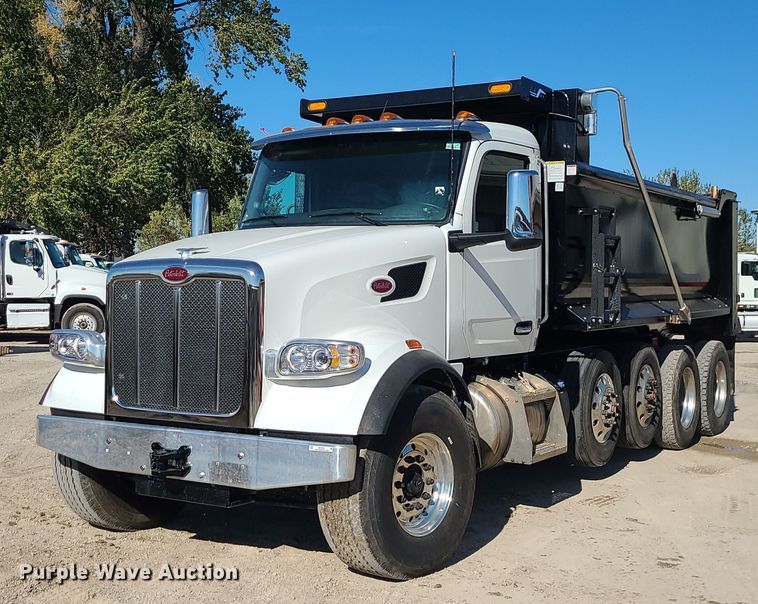 2023 Peterbilt 567  dump truck - MJ9502