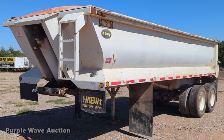 2011 Hilbilt  end dump trailer - MX9477