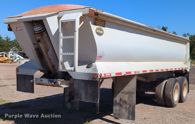 2011 Hilbilt  end dump trailer - MX9478