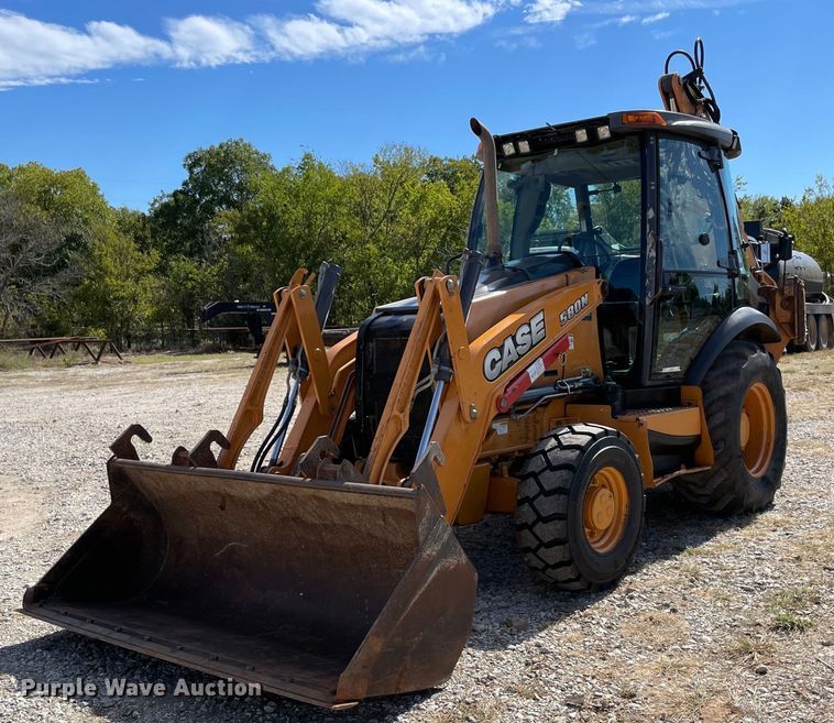 2013 Case 580N  backhoe - NA9672