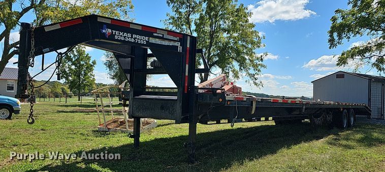 2017 Texas Pride  equipment trailer - NP9011