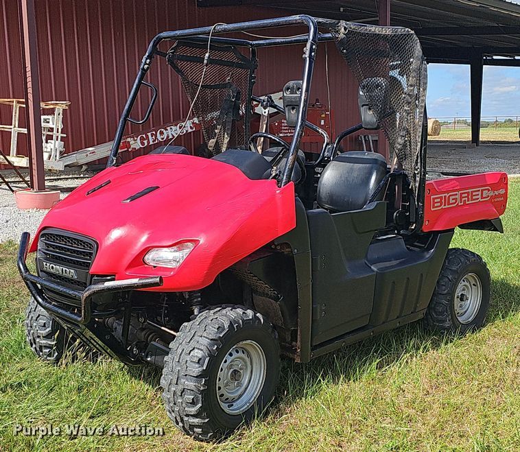 2009 Honda Big Red  utility vehicle - NP9016