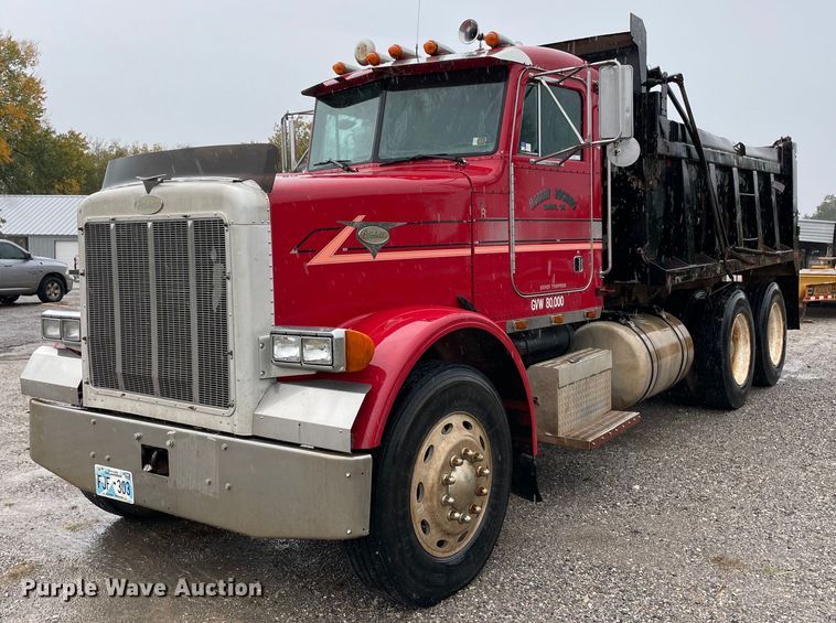 1994 Peterbilt 378  dump truck - NZ9007