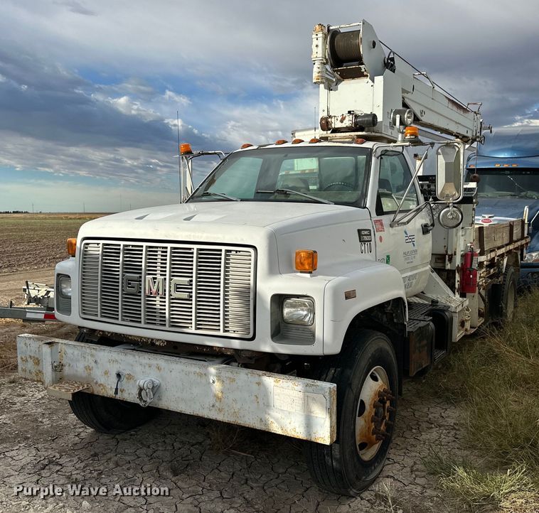 1998 GMC C7500  crane truck - OK9025