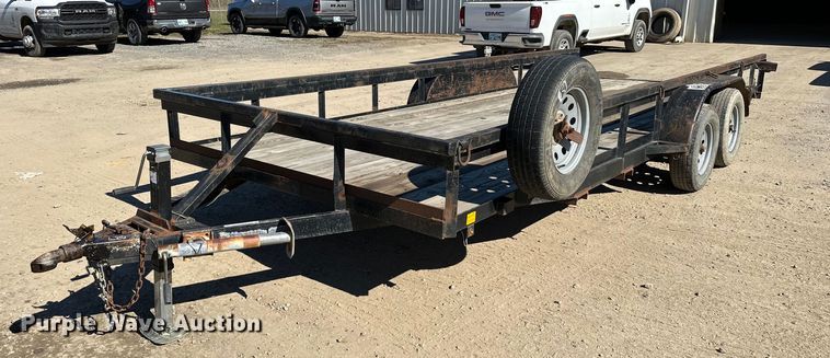 2018 C&M 82x20  utility trailer - NQ9546