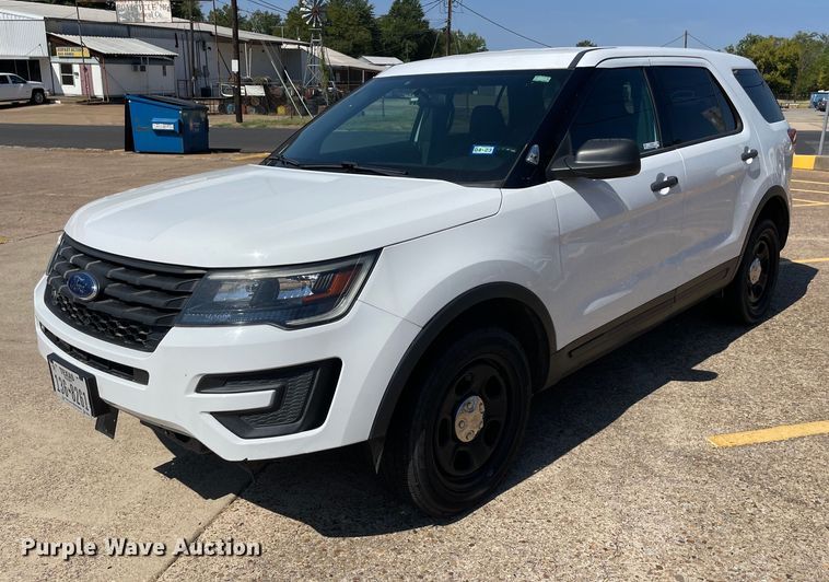 2017 Ford Explorer Police Interceptor  SUV - NY9792