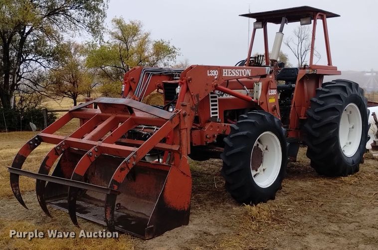 Hesston 80-66 DT  MFWD tractor - DK8869