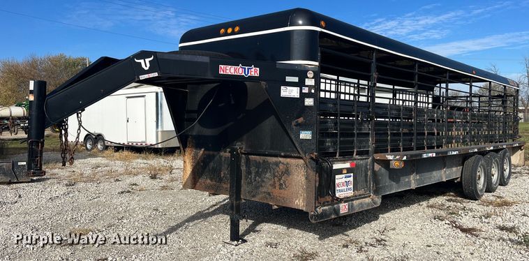 2014 Neckover GL28-3-7K  livestock trailer - DP2129
