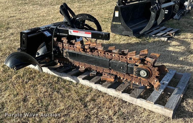 Kubota TR48  skid steer trencher - OK9194