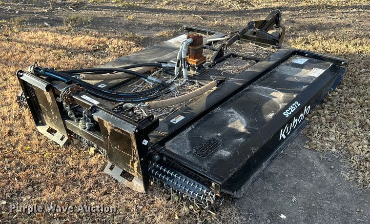 Kubota SC2572  skid steer rotary mower - OK9293