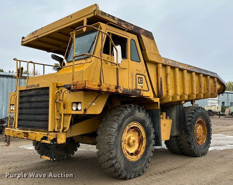 レア 西ドイツ製 Cat CATERPILLAR 769C Truck トラック Caterpillar 769 Off Road Haul Truck For Sale | Purple Wave