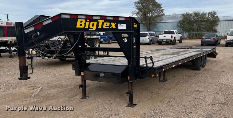 2022 Big Tex  equipment trailer - DQ1523
