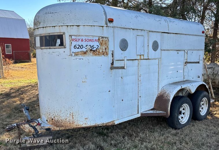 1978 W-W  livestock trailer - GG9877