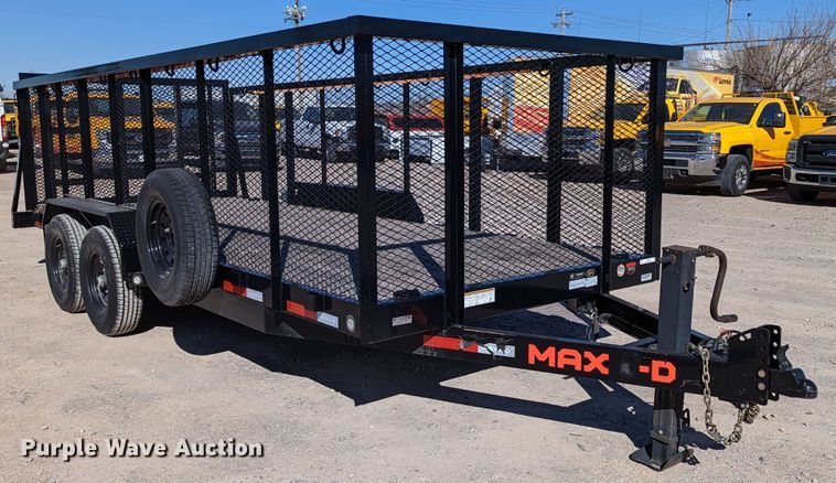 2021 Maxey  utility trailer - LP9239