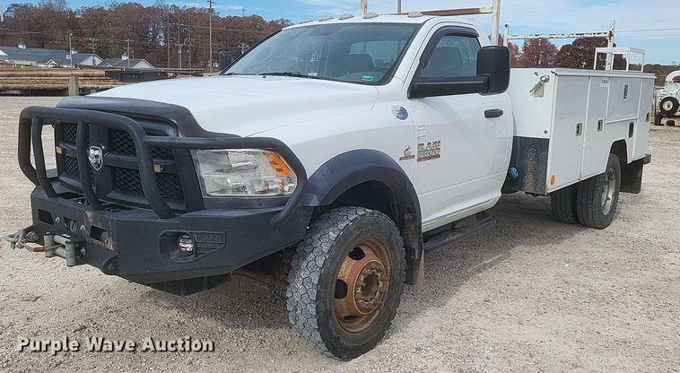 2015 Dodge Ram 5500HD  utility / service truck - MI9834