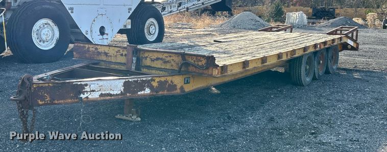 1983 Brooks Brothers OW  equipment trailer - NR9422