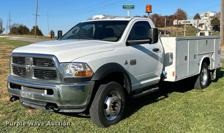 2011 Dodge Ram 4500HD  utility / service truck - NR9434