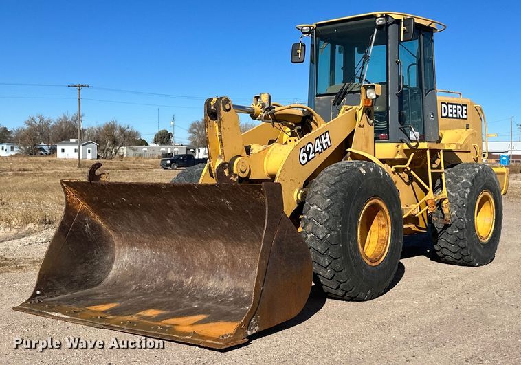 1999 John Deere 624H  wheel loader - DM2638