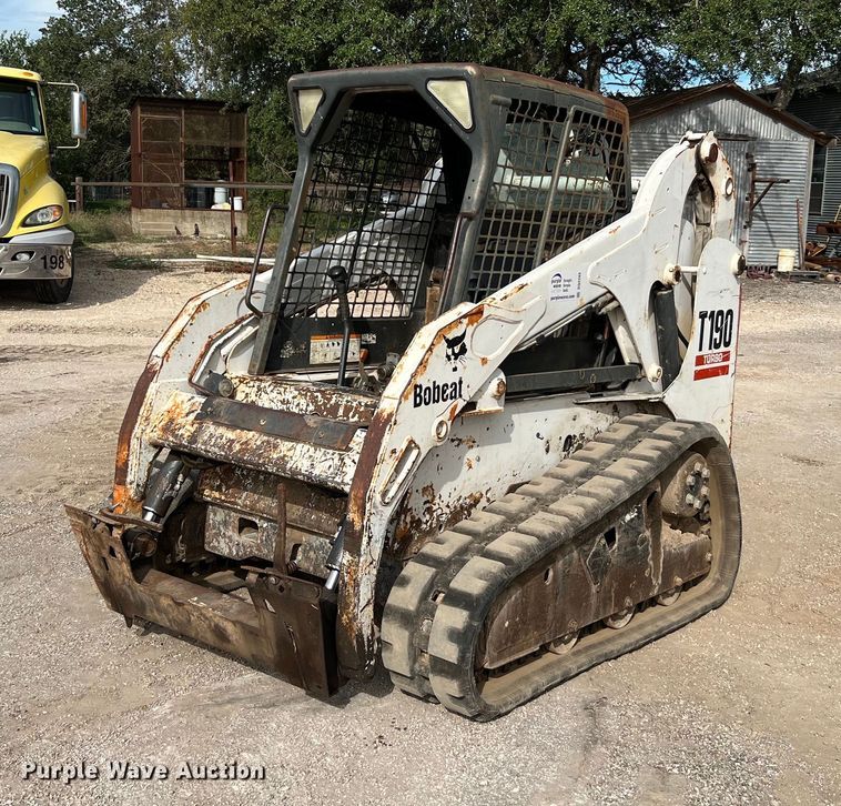 2005 Bobcat T190  tracked skid steer loader - DQ2293