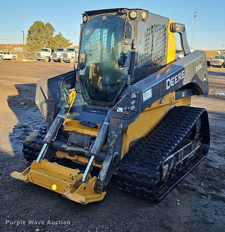 2019 John Deere 333G  tracked skid steer loader - DS5738
