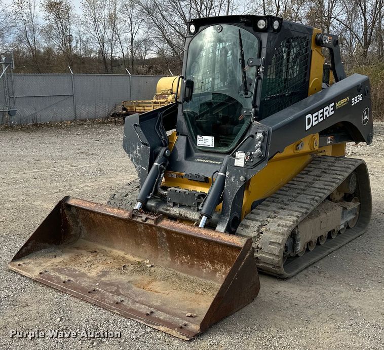 2019 John Deere 333G  tracked skid steer loader - DW2921