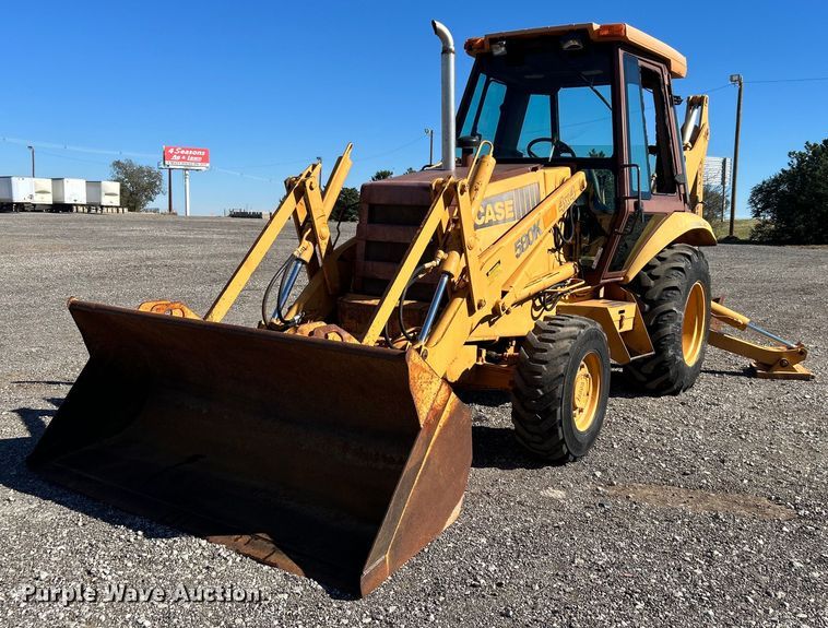 Case 580K  backhoe - KH9599