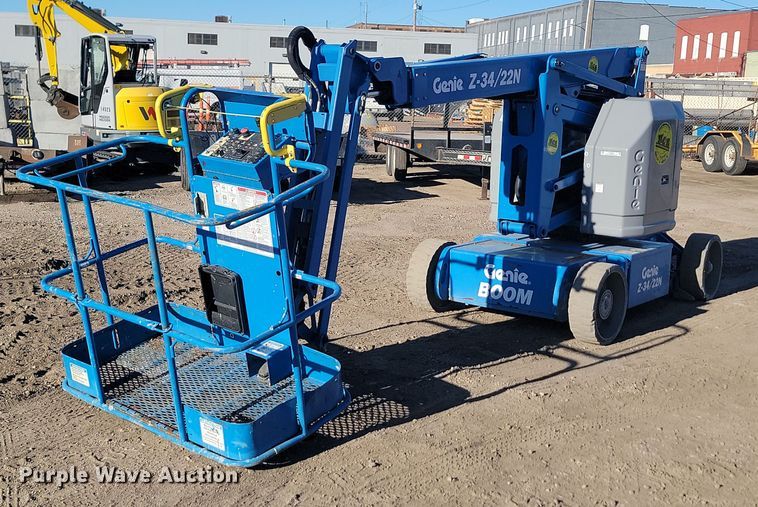2017 Genie Z-34/22N  boom lift - KU9083