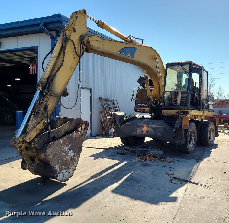 2002 Caterpillar M315  wheeled excavator - LJ9357