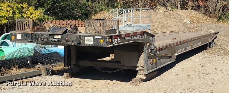 2015 Landoll  tilt deck equipment trailer - MJ9525