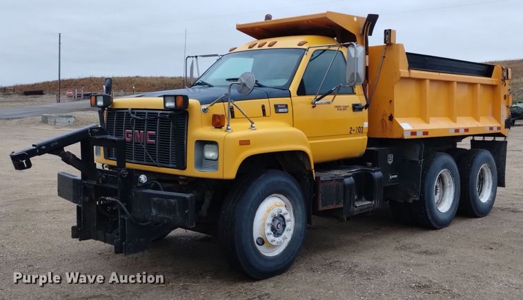 2001 GMC C7500  dump truck - DK8898