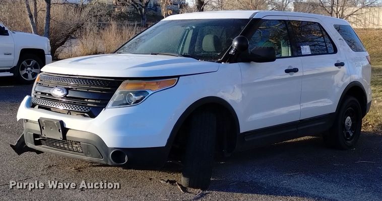 2013 Ford Explorer Police Interceptor  SUV - DK8907