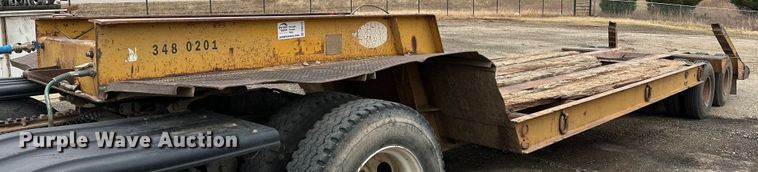 1973 Hyster Lowboy  equipment trailer - DO5172
