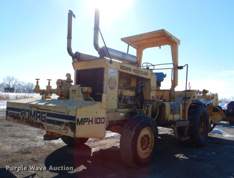 1984 Bomag MPH100  reclaimer - DR5938