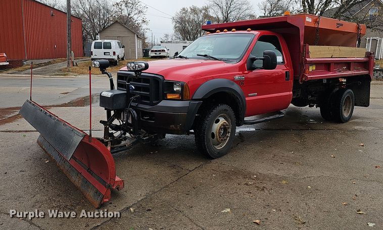 2006 Ford F550 Super Duty XL dump truck - DS5728