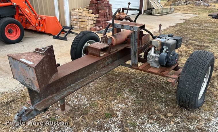 Shop built  log splitter - GG9899