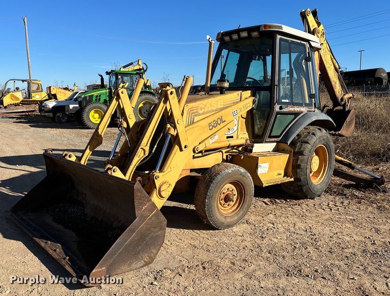 1997 Case 580L  backhoe - LK9600