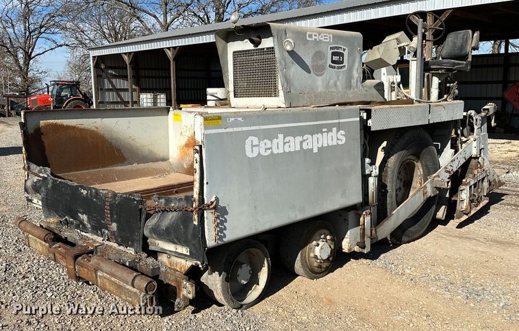 Cedarapids CR431  paver - LK9610