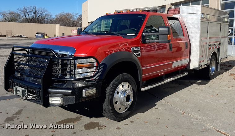 2010 Ford F550 Super Duty  Crew Cab rescue vehicle - LX9826