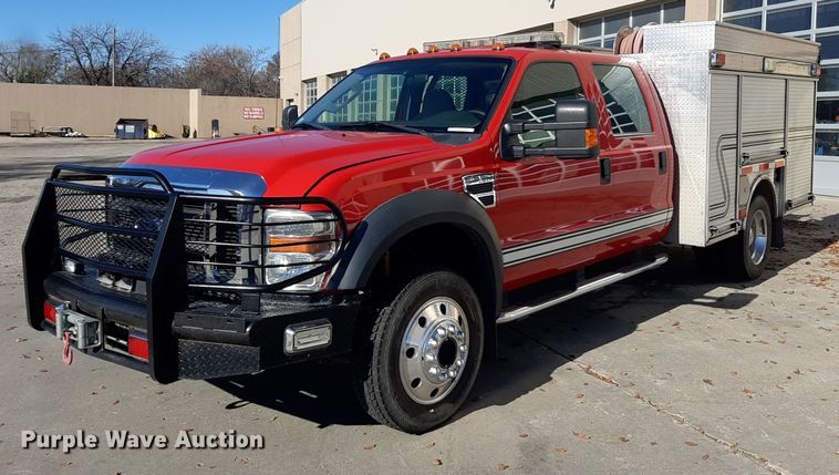2008 Ford F550 Super Duty XLT  Crew Cab rescue vehicle - LX9827